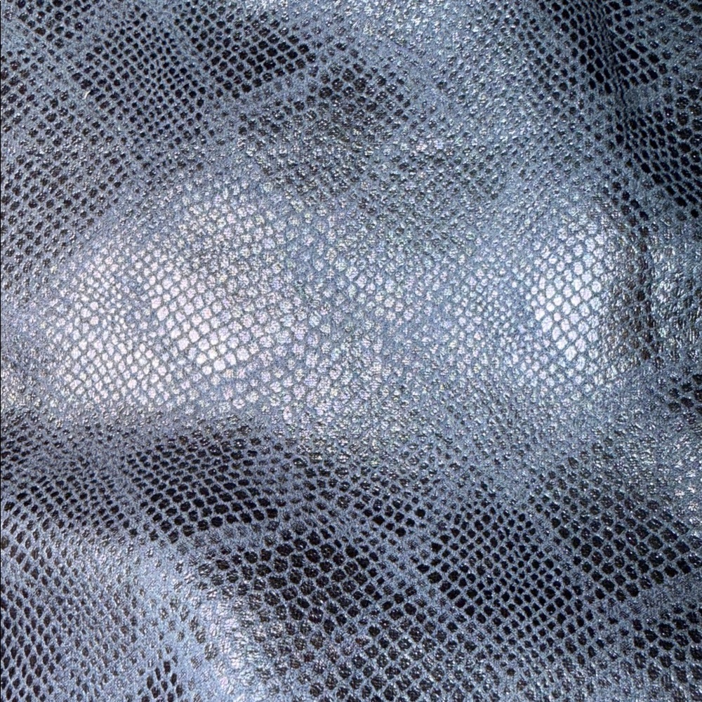 Animal Print Pattern Faux Leather Pants - Picture 4 of 7